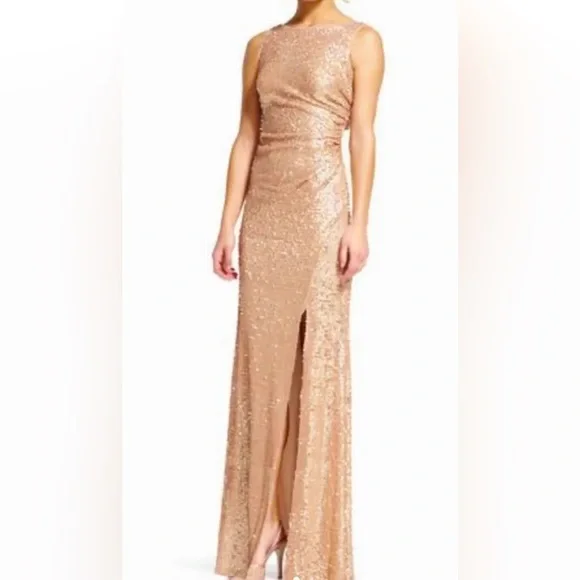 chinese dress ladies Adrianna Papell Platinum 40395 main image 0